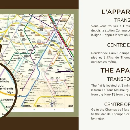 5#studio 2pers#paris 15#commerce#ac Παρίσι