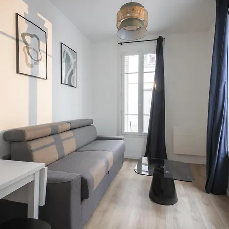 5#studio 2pers#paris 15#commerce#ac Apartamento *
